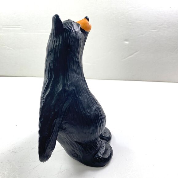 Black Bearfoots Bookend Figurines By Montana Artist Jeff Fleming 8" Singing Tree - Picture 8 of 14